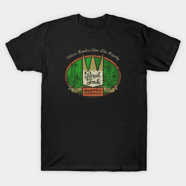 Royal Fork Buffet 1967 T-Shirt by JCD666